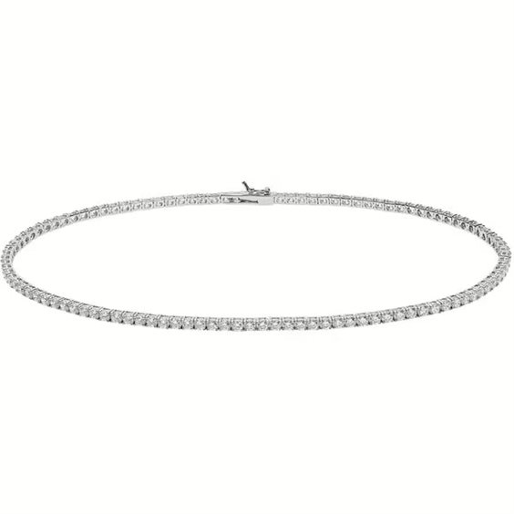 Halskette Comete Herr Tennis in Silber UGL 738 B M50 - UGL 738 B M50
